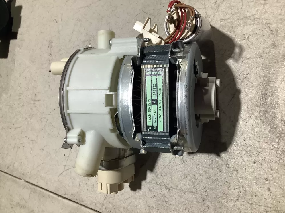 Miele 6770512 Dishwasher Circulation Pump Motor