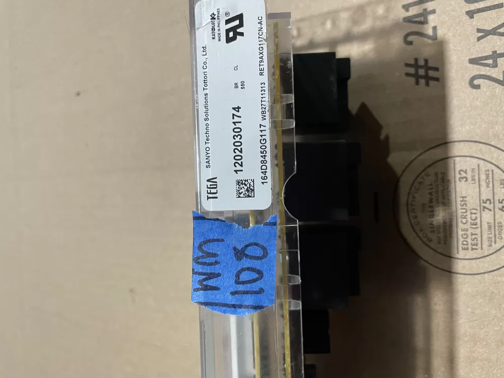 GE 164D8450G117 WB27T11313 Range Oven Control Board AZ84764 | Wm108