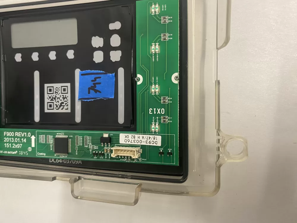Samsung Washer User Interface Sensor DC93-00376D DC97-18494A AZ225117 | BK744