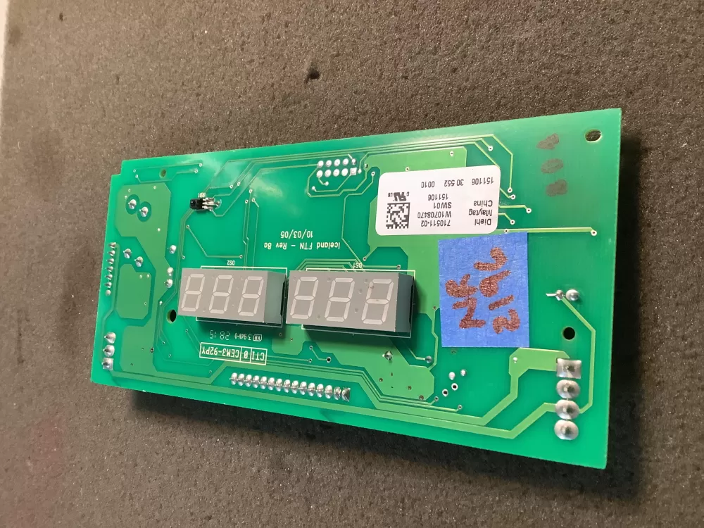 Maytag W10799818 W10708470 Refrigerator Control Board AZ119484 | NR2196