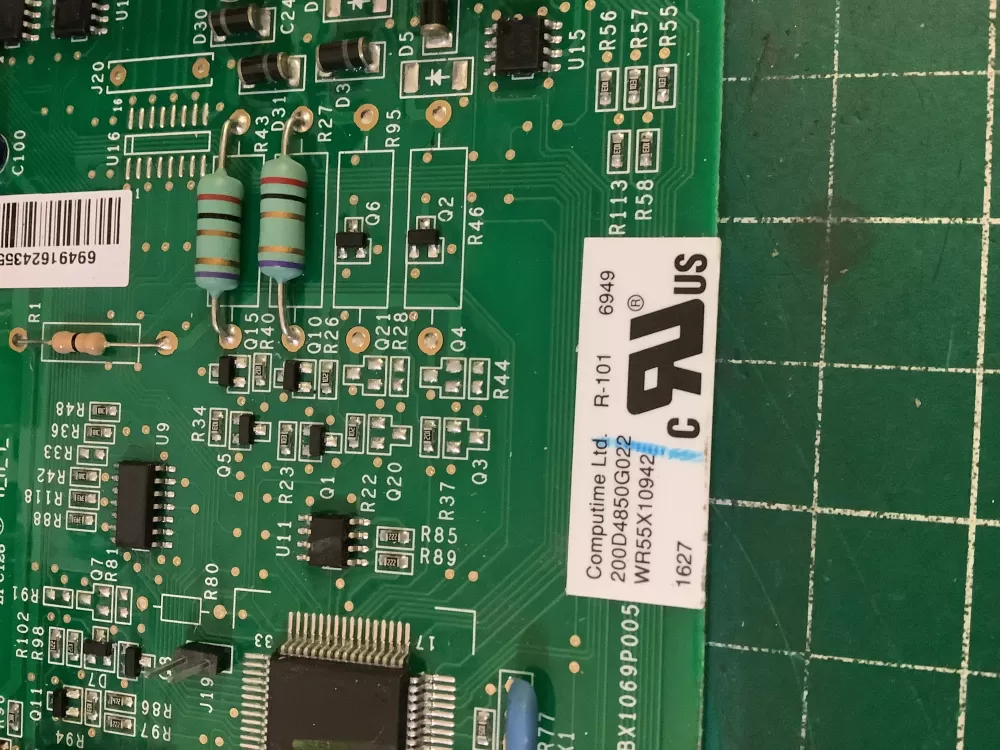 GE 200D6221G028 EBX1110P002 Refrigerator Control Board AZ194710 | NR596
