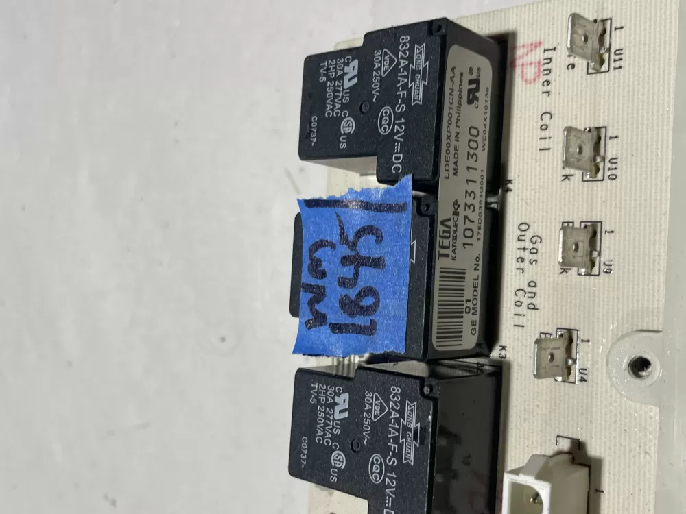 GE 175D5393G001 Dryer Control Board AZ129880 | Wm1845