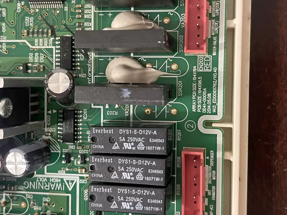 Samsung DD92 00041A Dishwasher Control Board AZ41669 | KM1726