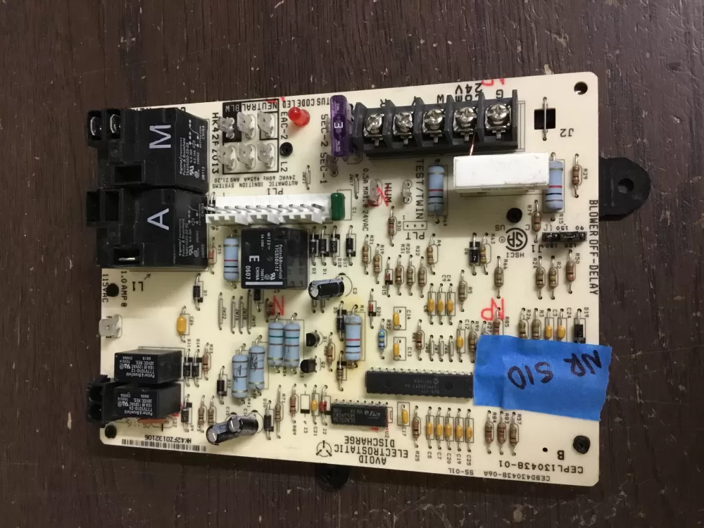 Carrier Bryant Furnace Board Hk42fz013 Control Circuit AZ8784 | NR510