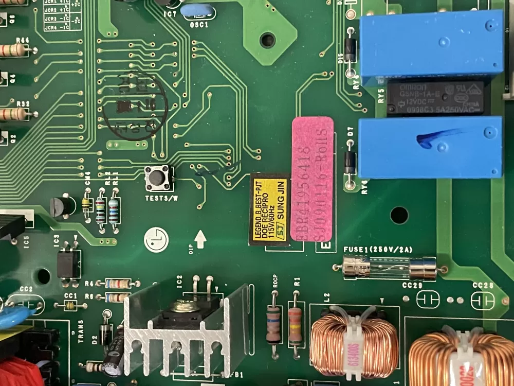 LG Kenmore AP4671992 EBR41956418 Refrigerator Control Board AZ43074 | KM1749