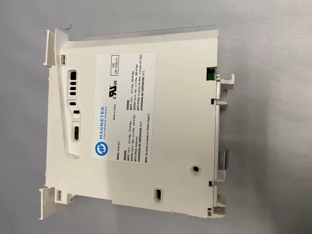 Frigidaire  Kenmore  Electrolux  White Westinghouse 5304504863  AP6025819  134409905  4452243  PS11758142  S134409904  S134409905  4246991  4246-99-100  01620880 Washer Control Board