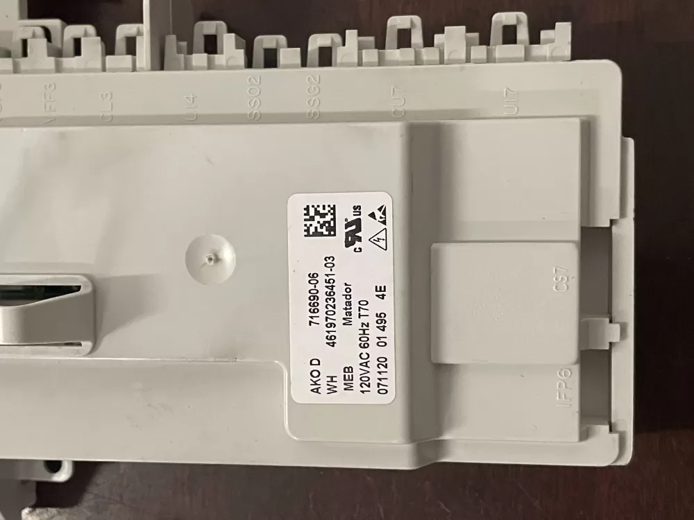 Whirlpool 461970236451 03 Washer Control Board AZ46711 | KM1283