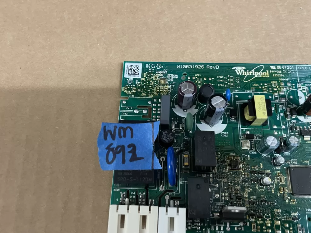 Whirlpool Maytag W10831926 Dishwasher Control Board AZ102484 | Wm892