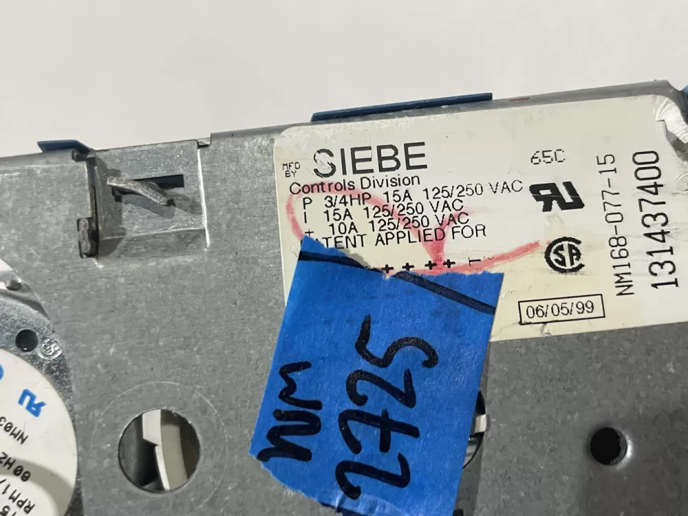 Frigidaire 131437400 Washer Timer Control AZ185858 | Wm2725