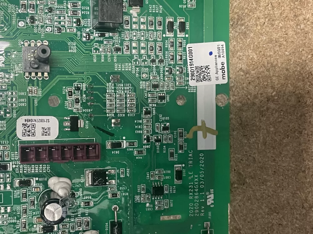 GE 290D1914G101 290D2864GXXX 290D1914G001 Washer Control Board AZ19203 | KM999