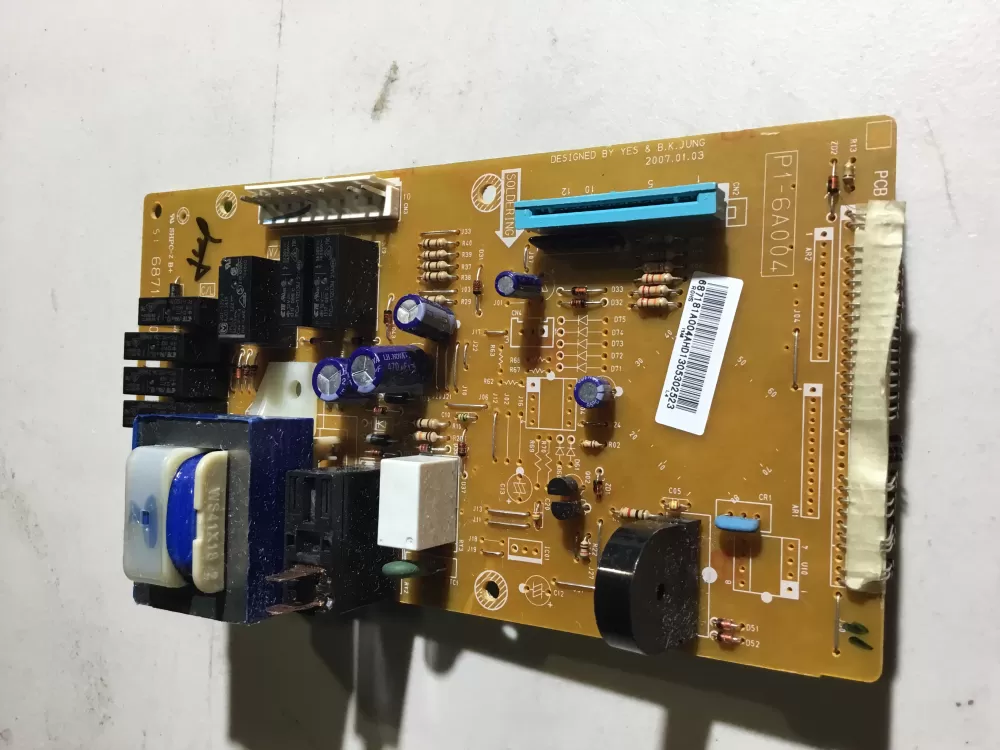LG 687181A004A P1 6A004 Microwave Control Board 687181a004 AZ36411 | NR797