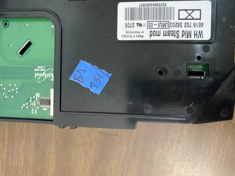 Whirlpool 4619 702 38203 05 Washer Control Board AZ30707 | BK251
