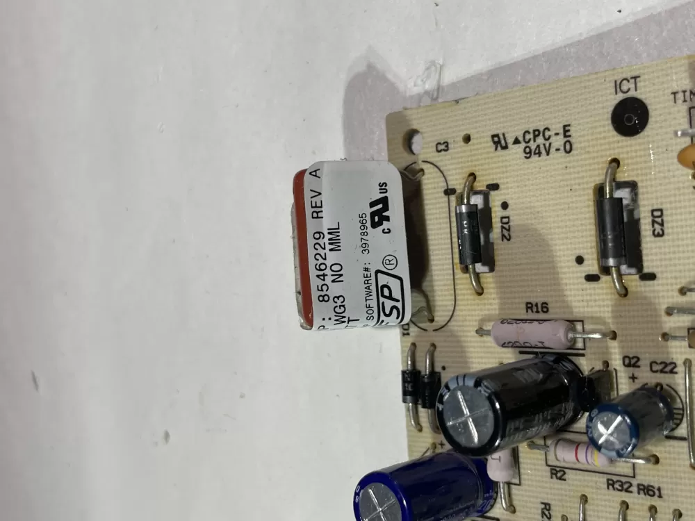 Whirlpool Kenmore W10116565 8546229 Dryer Control Board AZ145877 | Wm2444