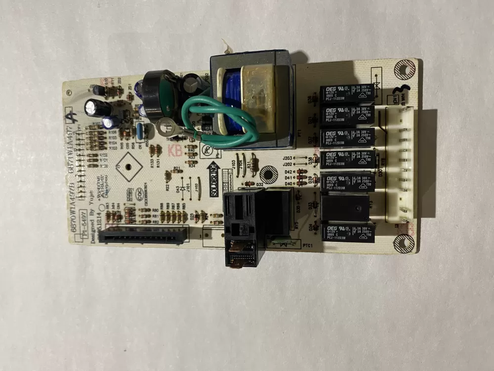 LG 6871W1A497A 6870W1A497A ACM49437018 Microwave Control Board AZ193284 | BK2149