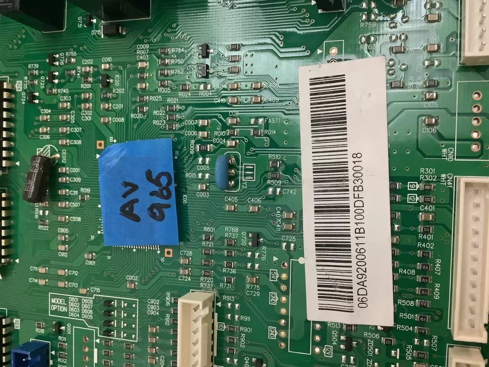 Samsung DA92-00611B Refrigerator Control Board AZ218538 | ARV965