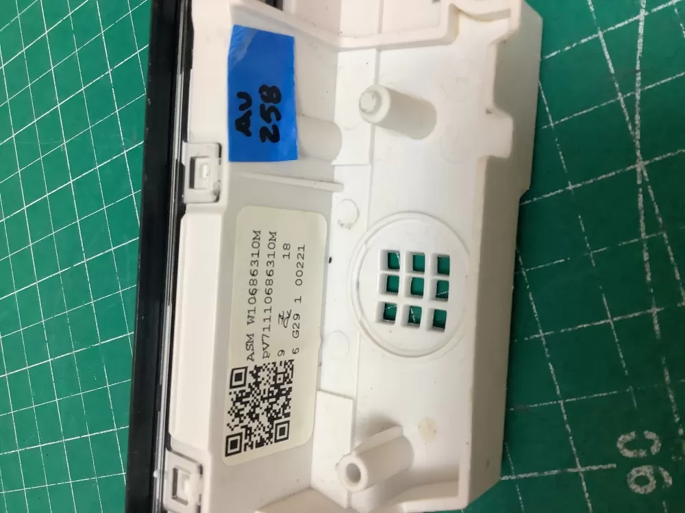 Whirlpool W10686310M Dishwasher Control Board Panel AZ226792 | ARV258