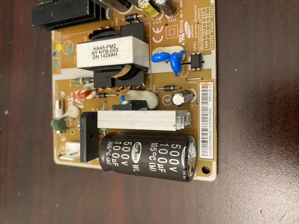 Samsung DA92 00486A Refrigerator Control Board AZ39670 | BK564