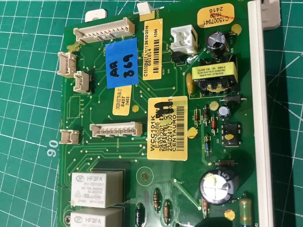 GE Hotpoint WCC101K Washer Control Board AZ190277 | AR369