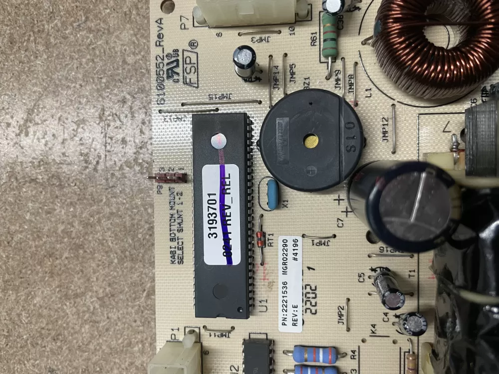 KitchenAid 4389211 2221536 Refrigerator Control Board AZ7216 | KM1618