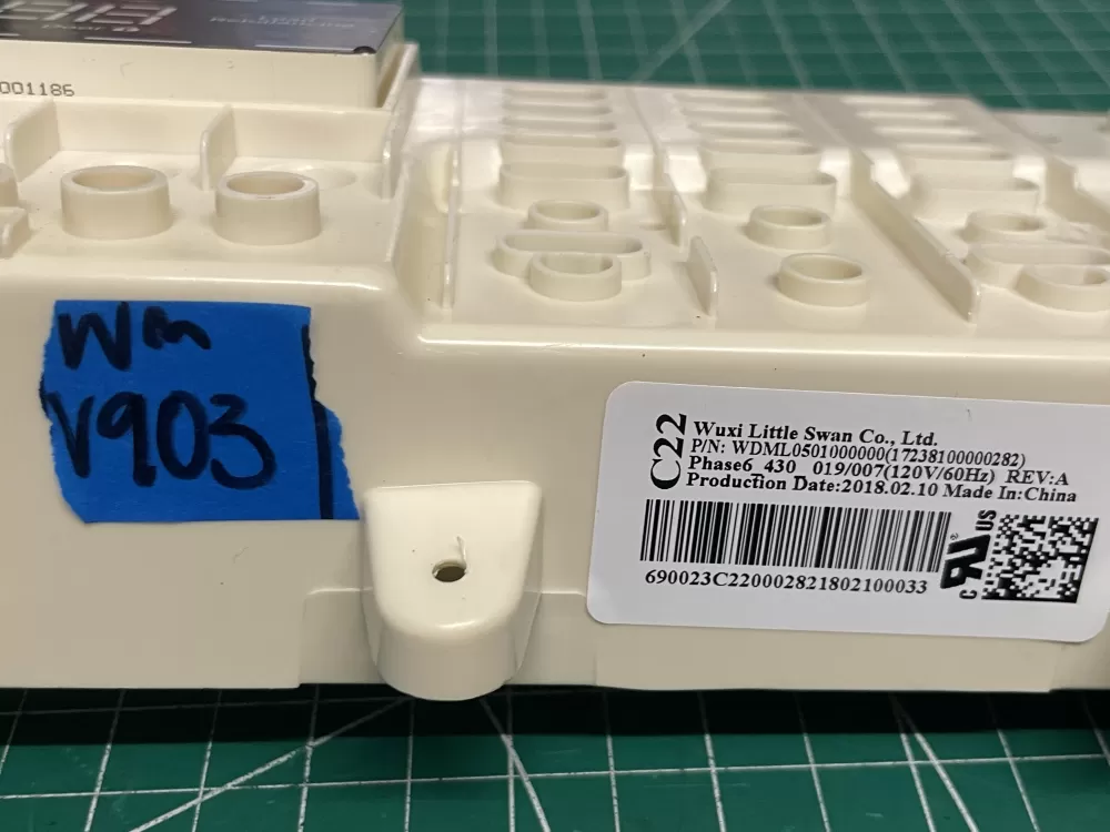 GE WDML0501000000 Washer Control Board UI Display Assembly AZ203095 | Wmv903