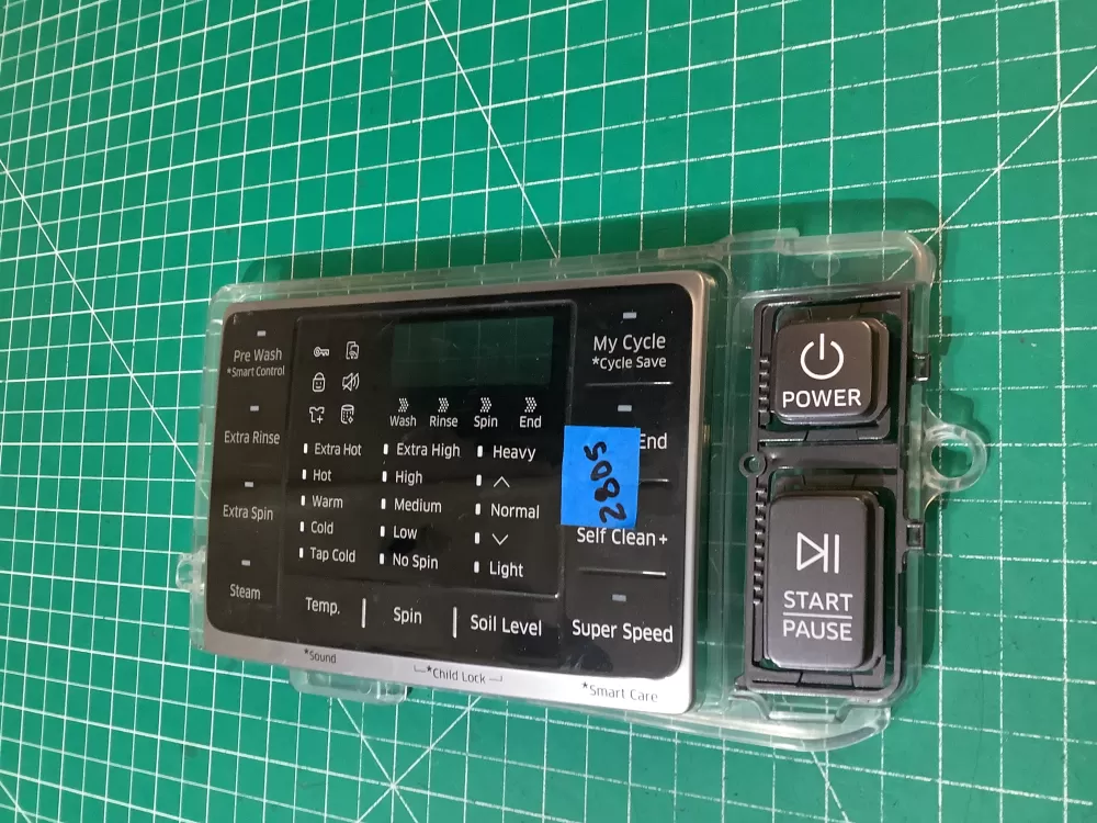 Samsung DC92-01607J DC94-06643A Dryer UI Control Board AZ214536 | NR2805