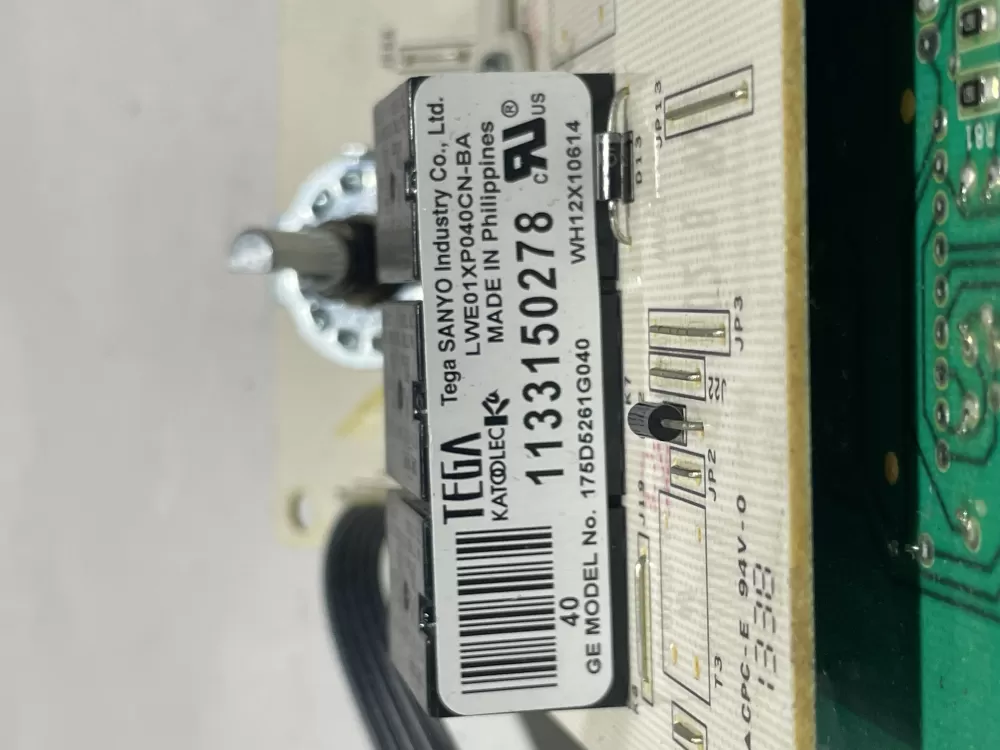 GE 175D5261G040 EBX1129P004 WH12X10614 Washer Control Board AZ129886 | Wm1845