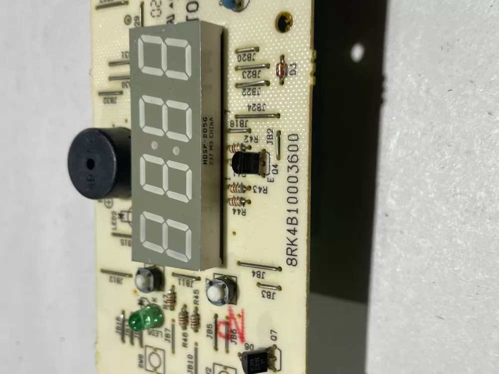 GE 8RK4B10003600 T08 2K Microwave Control Board Switch AZ129879 | Wm1845