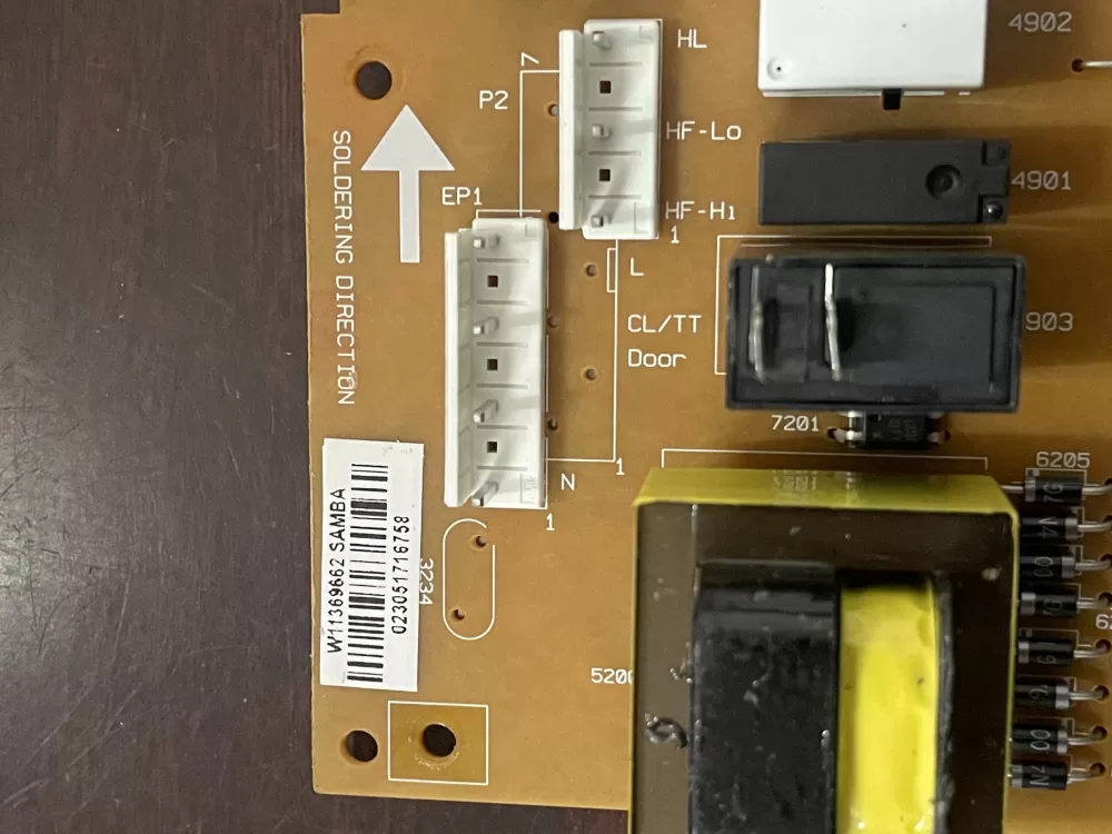 Whirlpool W11369662 W10822025 Microwave Oven Control Board AZ47905 | KM700