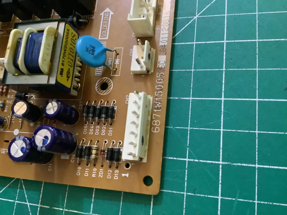 GE 6870W1A005A 6871W1S005D Microwave Control Board AZ152426 | NR1505