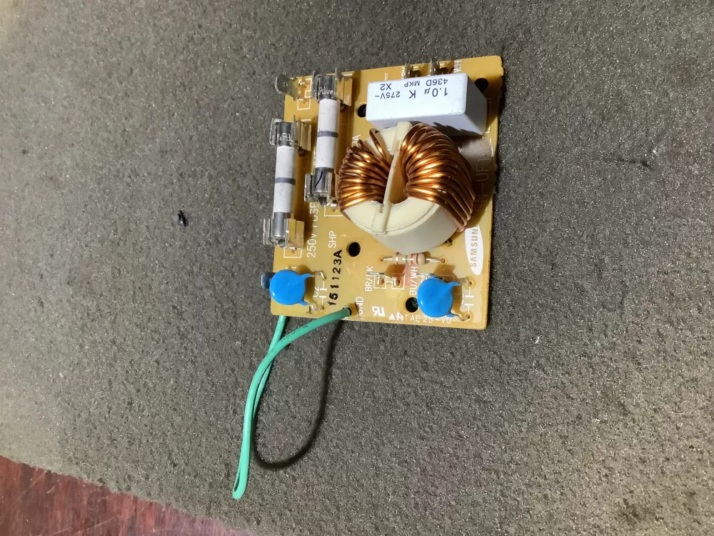 Samsung SN-UF12E Microwave Control Board Noise Filter