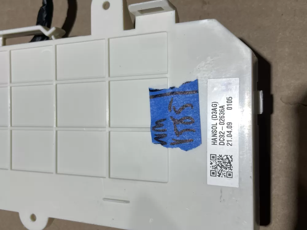Samsung DC92-02636A AP7013940 Washer Control Board AZ65981 | Wmv585
