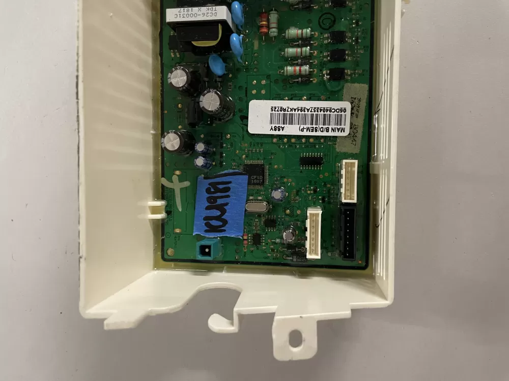 Samsung DC94 04357A Dryer Control Board AZ142095 | KM981