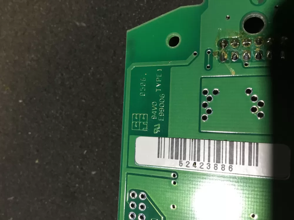 Miele E99006 Dishwasher Display Control Board AZ83714 | NR359