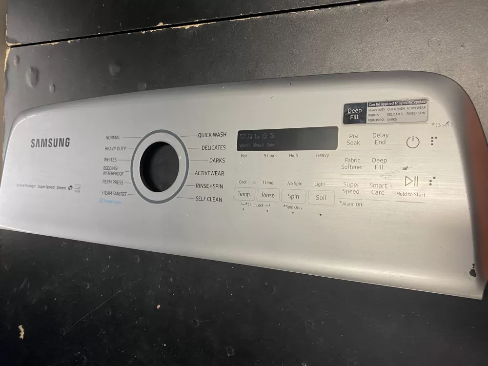 Samsung DC97-21544A  AP6975579 Washer Control Panel