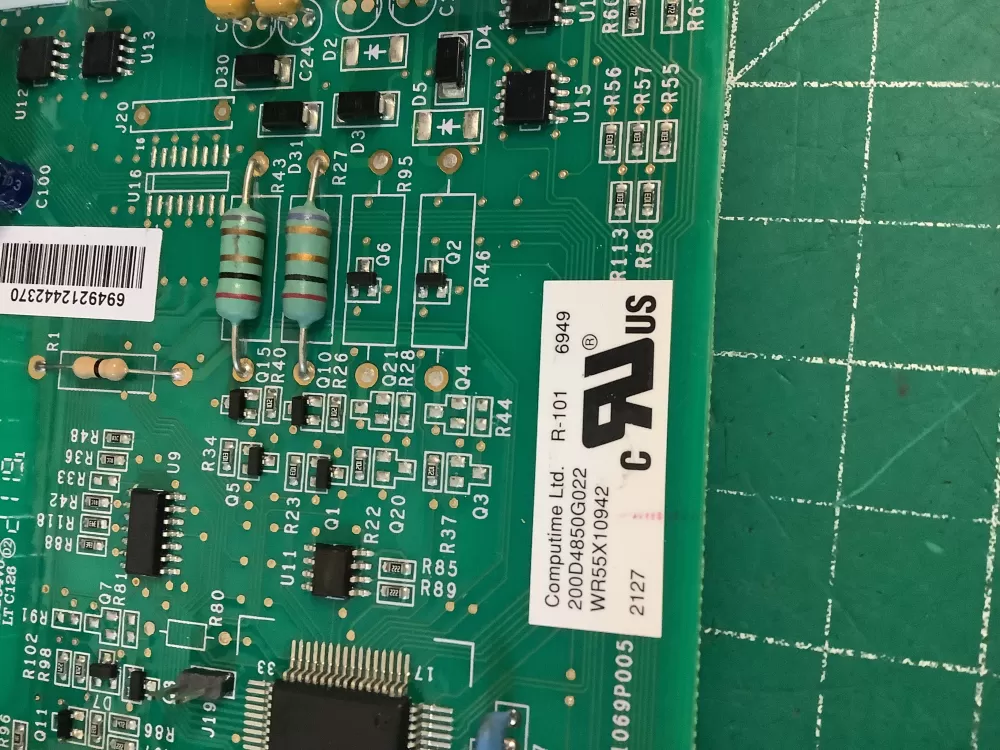 GE 200D6221G028 EBX1110P002 Refrigerator Control Board AZ227910 | NR195