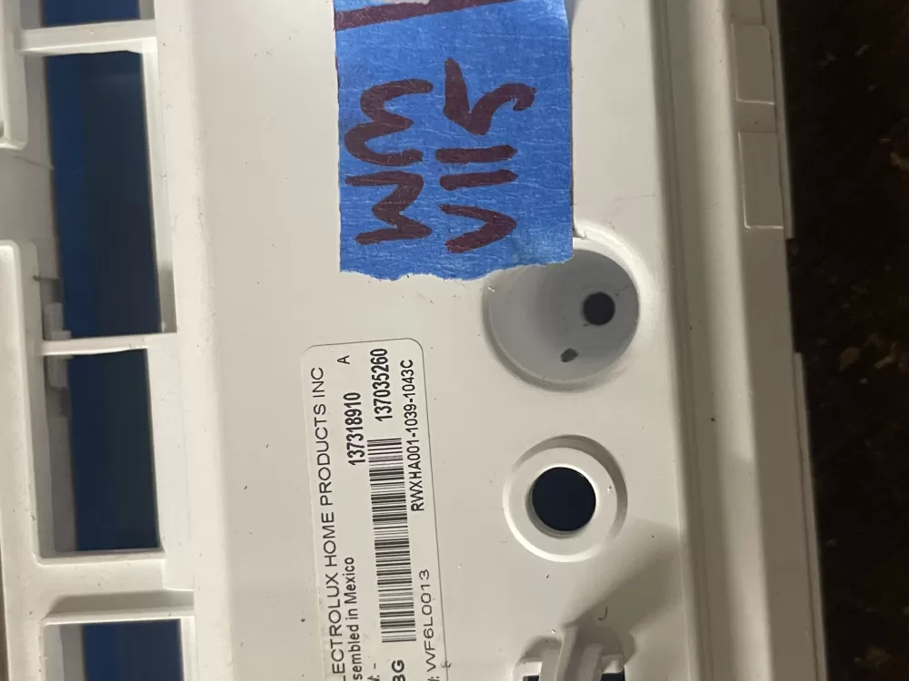 Frigidaire 137318910 Washer Control Board AZ45049 | Wmv115