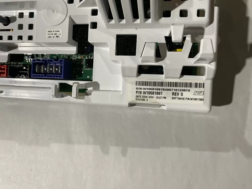 Whirlpool AP5803401 W10581897 PS8768789 Washer Control Board AZ189261 | BK524