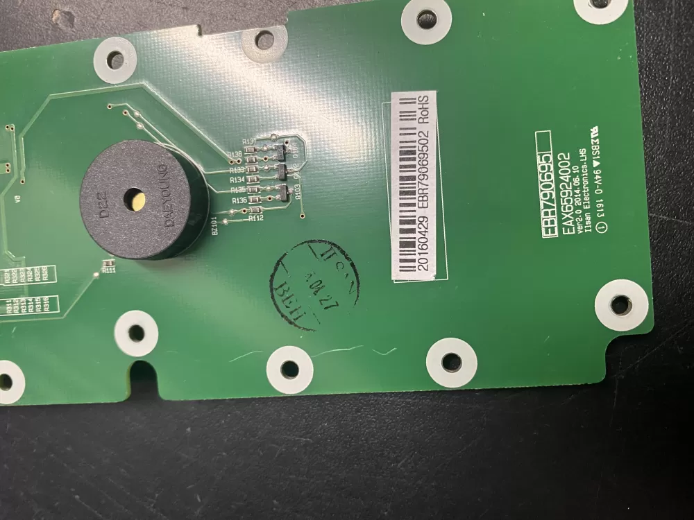 LG Refrigerator Ebr790695 Eax65924002 Dispenser Control Board AZ17237 | BK985