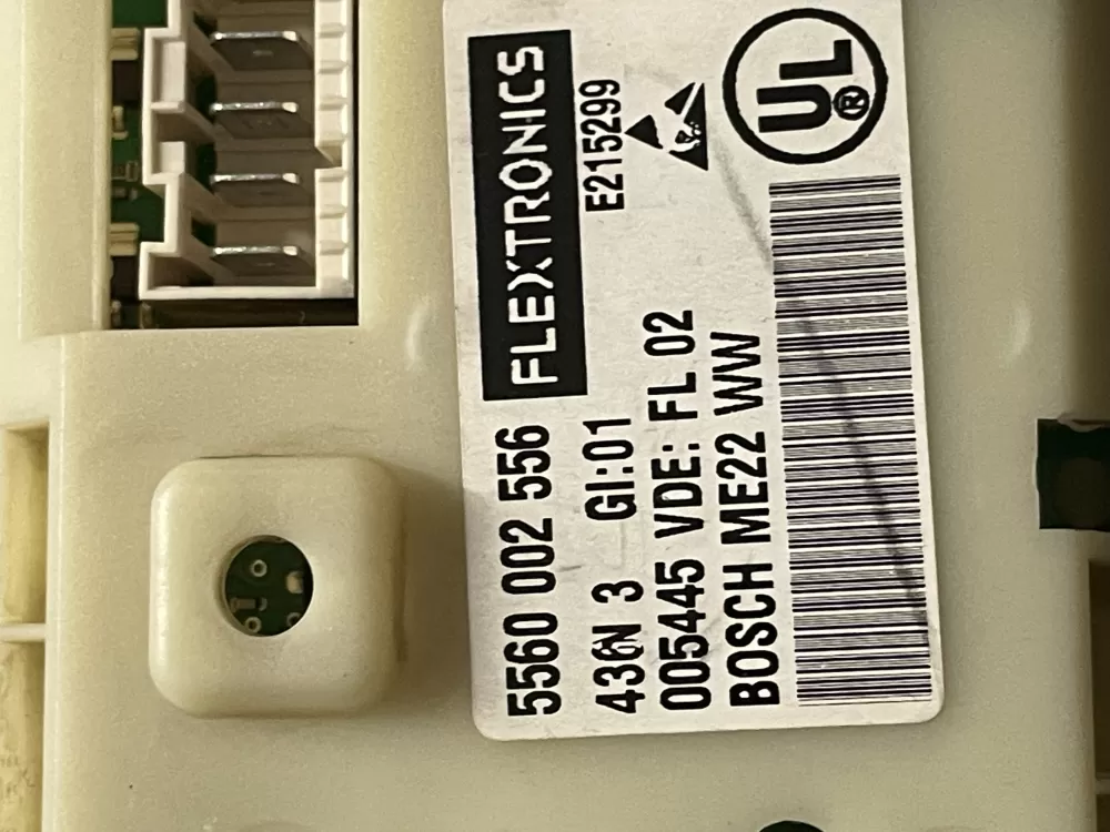 Bosch E215299 5560002556 Washer Control Board AZ9344 | WMV80
