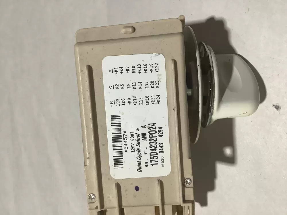 GE 175D4232P024 WH12X10254 Washer Timer