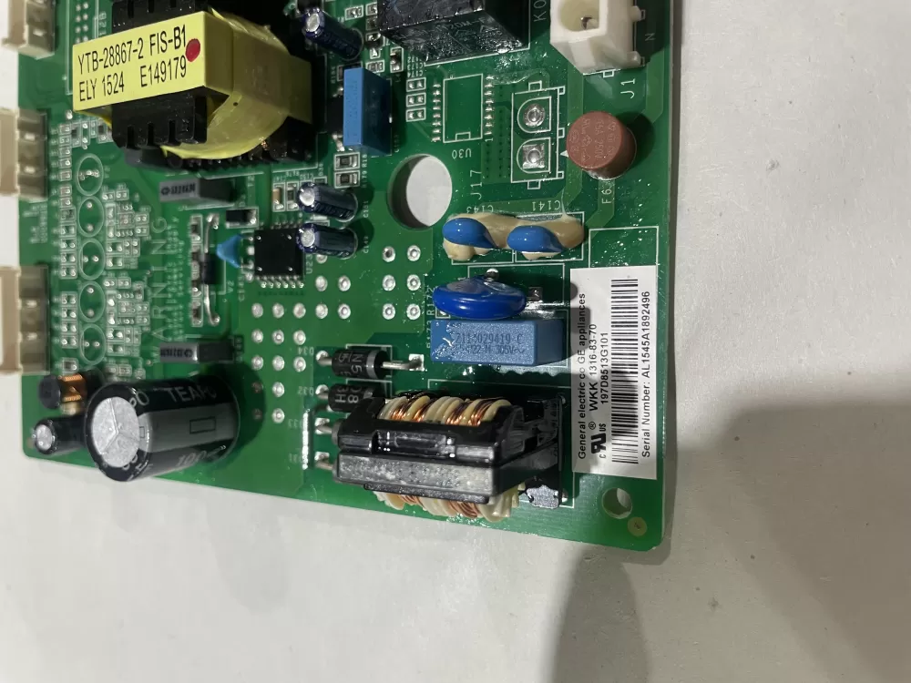 GE 197D8513G101 70213160102GA Refrigerator Control Board