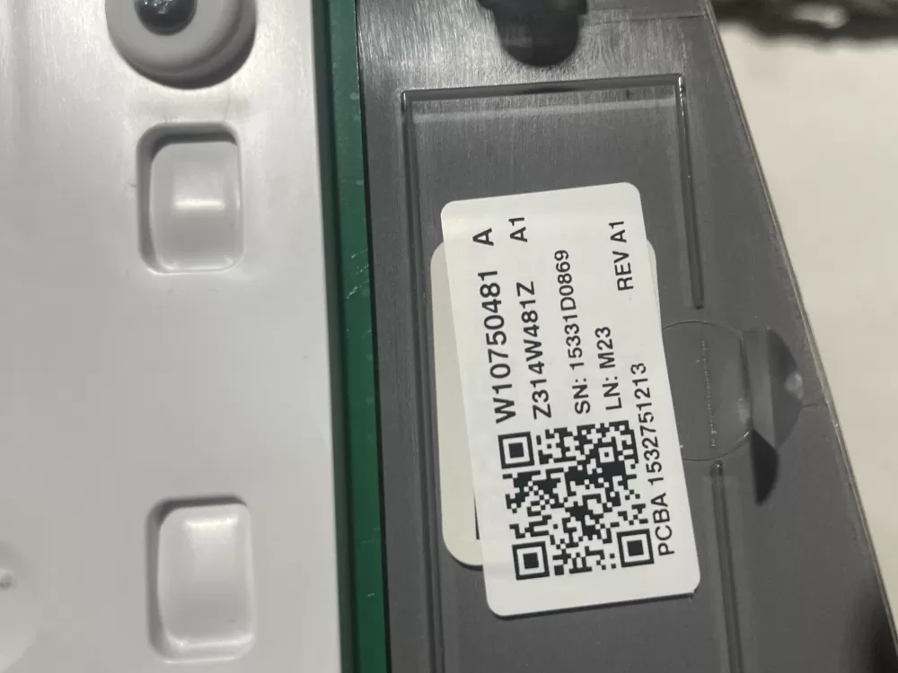 Whirlpool W10433090 W10750481 W10814583 Washer Control Panel AZ185982 | Wmv832