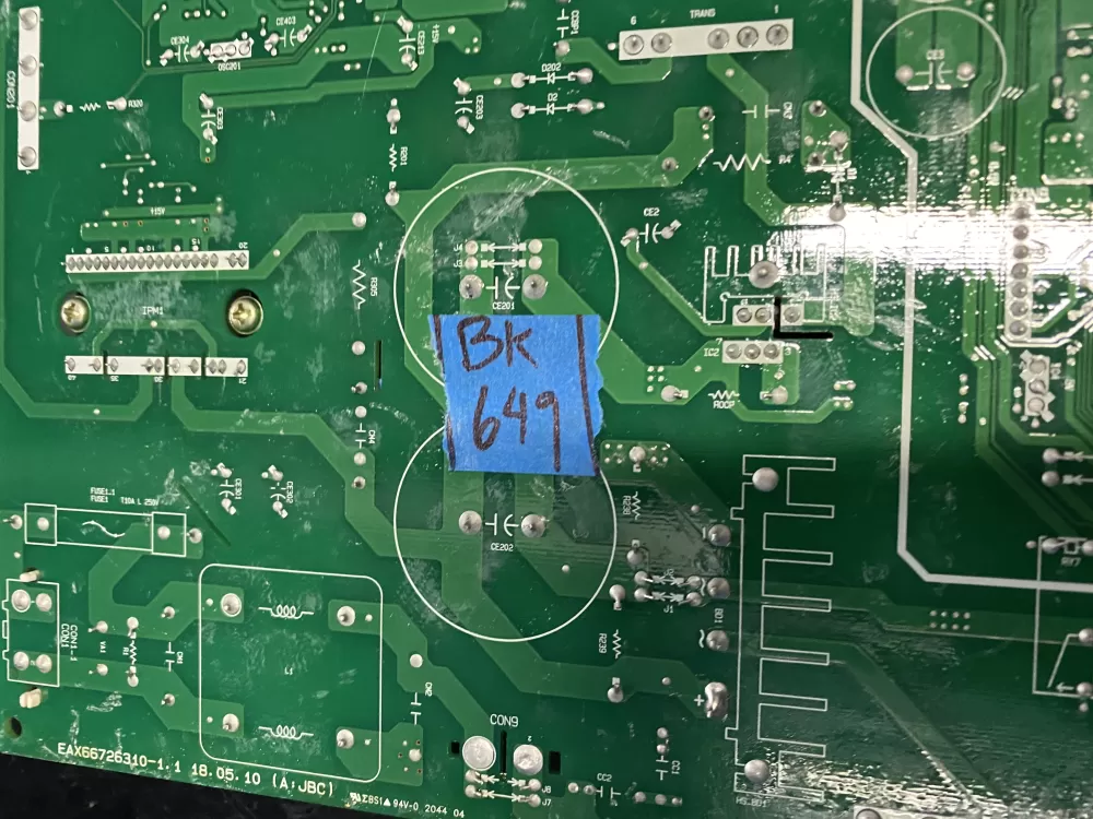 LG Kenmore EBR83845040 Refrigerator Control Board AZ21360 | BK649
