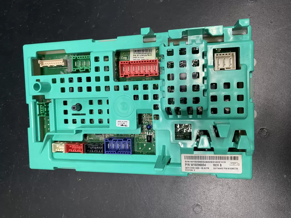 Whirlpool W10296034 W10393489 PS3495160 W10296034 A Washer Control Board