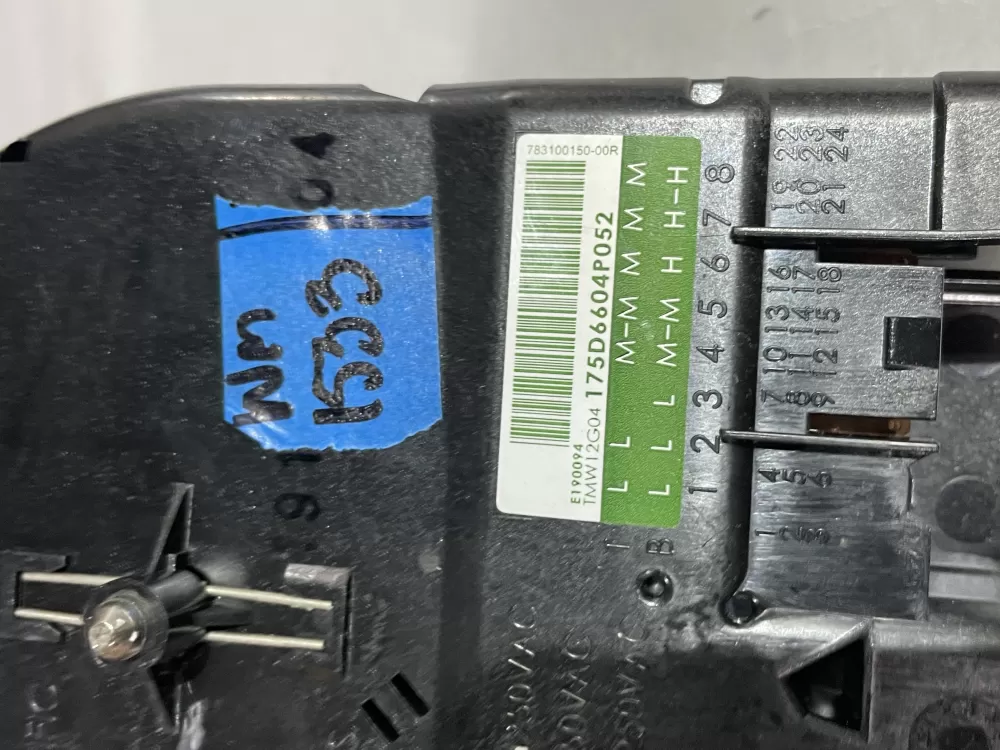 GE WH12X10535 175D6604P052 Washer Timer AZ190723 | Wm1533
