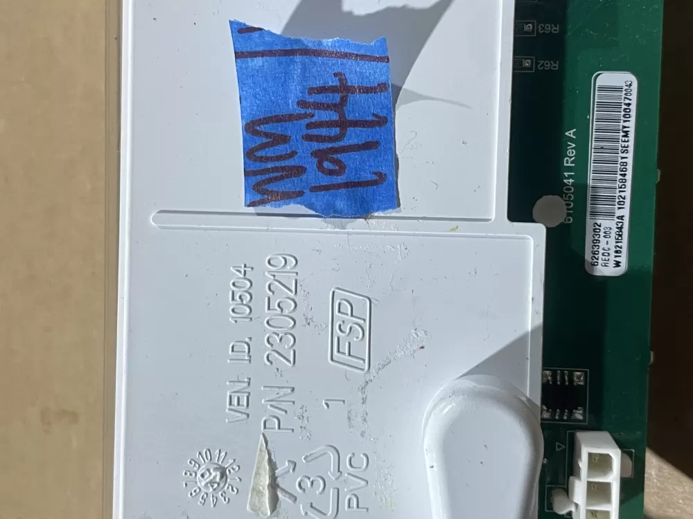 Whirlpool W10215843 / WPW10215843 Refrigerator Control Board AZ62132 | Wm1944