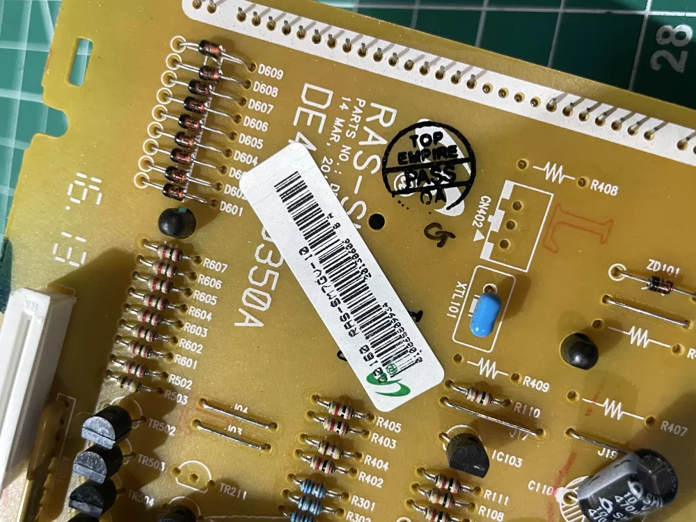 Samsung microwave control board RAS-SM7GV-10 AZ195274 | Wm252