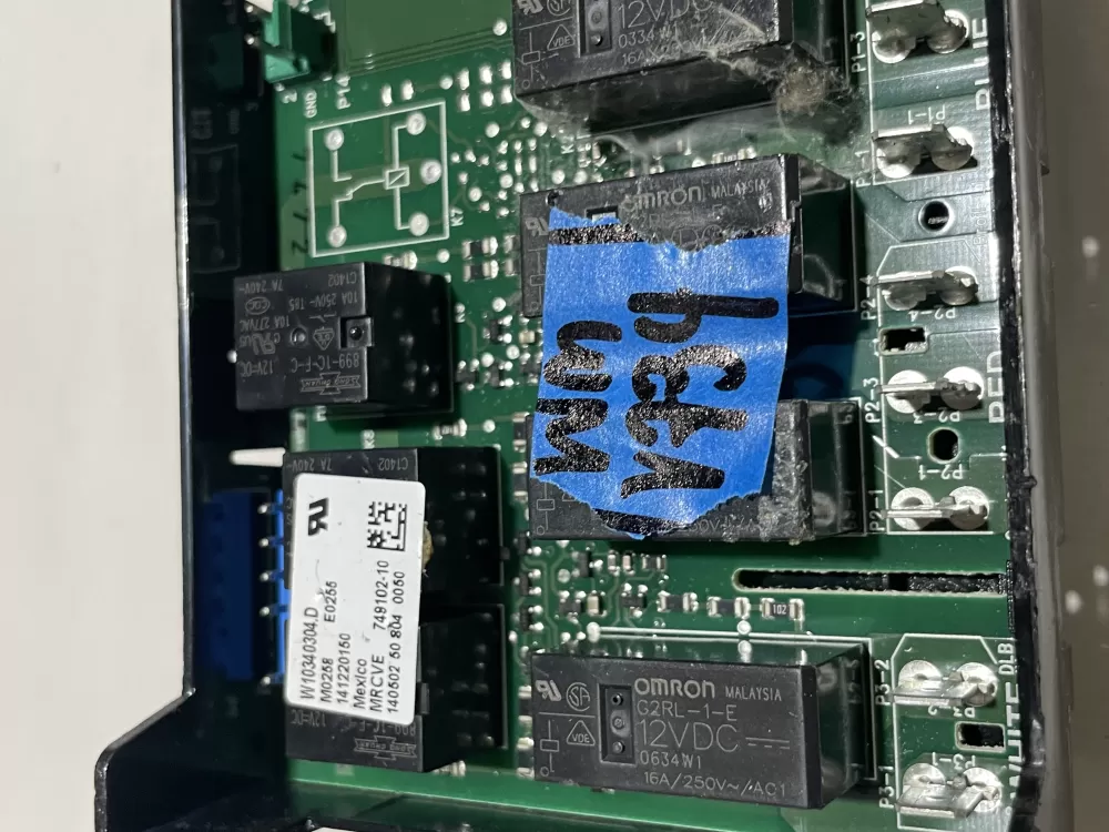 Whirlpool W10340304 Range Control Board AZ141279 | Wmv734