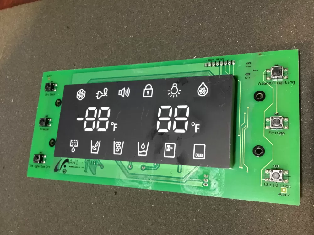 Samsung DA41-00644A Refrigerator Control Display Board