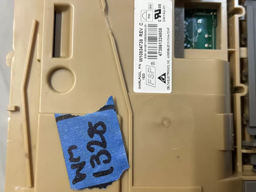 Whirlpool W10834738 W10876147 Dishwasher Control Board AZ217541 | Wm1328